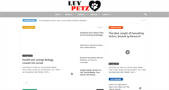 Desktop Screenshot of luvpetz.com